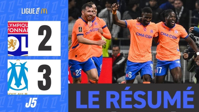 Lyon 2-3 Marseille – Marseille đã vượt khó thành công