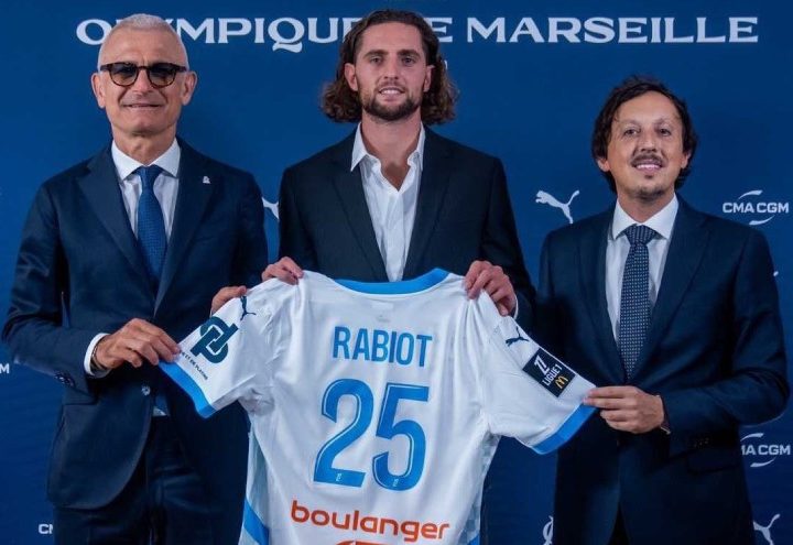 Rabiot gia nhập Marseille