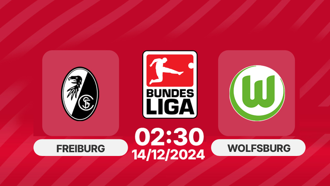 Soi kèo 188BET Freiburg vs Wolfsburg, 02h30 ngày 14/12: VĐQG Đức