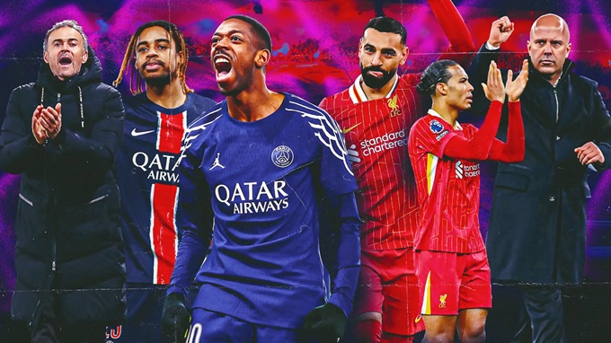 PSG và Liverpool sẽ tạo nên trận cầu thượng đỉnh tại sân Công viên các hoàng tử