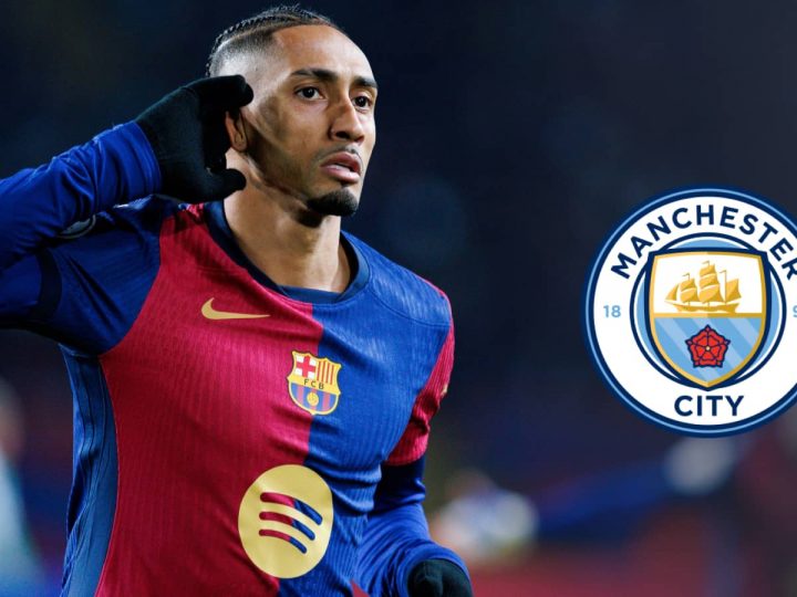 Raphinha tin rằng Man City là đội duy nhất có thể ngăn Barca