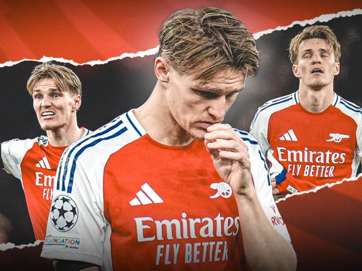 Odegaard đang gây thất vọng tại Arsenal