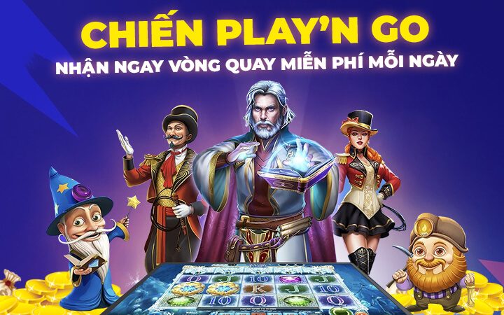 W88 CHIẾN PLAY’N GO NHẬN NGAY VÒNG QUAY MIỄN PHÍ MỖI NGÀY